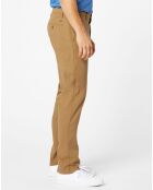 Pantalon slim Smart 360 Flex Motion beige foncé