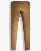 Pantalon slim Smart 360 Flex Motion beige foncé