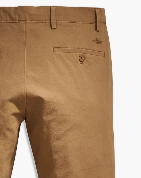 Pantalon slim Smart 360 Flex Motion beige foncé
