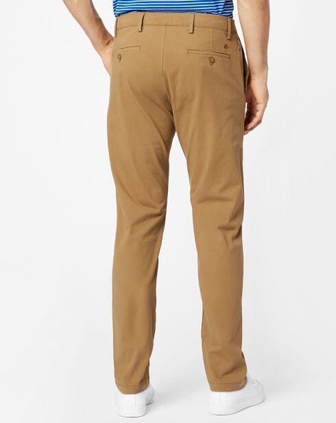 Pantalon slim Smart 360 Flex Motion beige foncé
