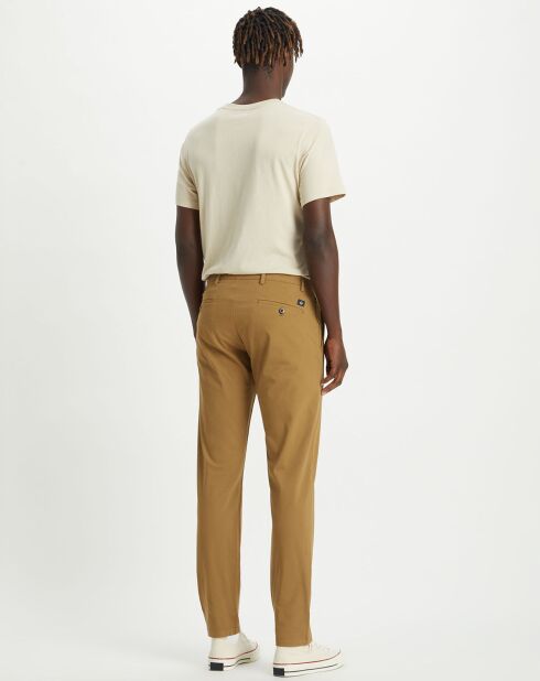Pantalon slim Smart 360 Flex Motion beige foncé