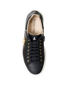 Sneakers Plateforme en Cuir Lou noires
