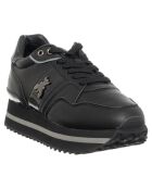 Sneakers Plateforme Alba noires