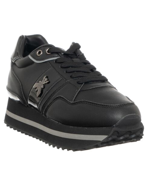 Sneakers Plateforme Alba noires