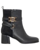 Boots Khalessi noires - Talon 6 cm