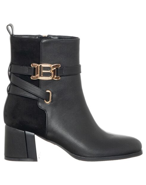 Boots Khalessi noires - Talon 6 cm