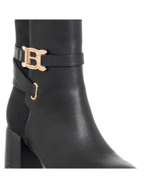 Boots Khalessi noires - Talon 6 cm