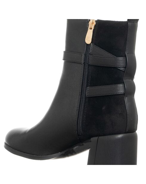Boots Khalessi noires - Talon 6 cm