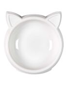 2 Gamelles Tête de Chat coloris aléatoire