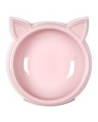 2 Gamelles Tête de Chat coloris aléatoire