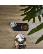 Gamelle et Distributeur eau noire