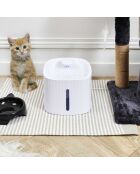 Fuente de agua blanca