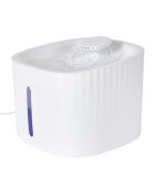 Fuente de agua blanca