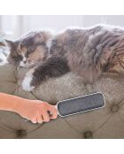 2 Brosses anti peluches grises