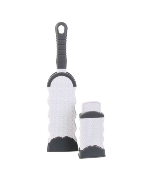 2 Brosses anti peluches grises