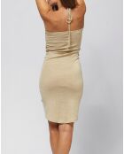 Robe longue Jay dorée