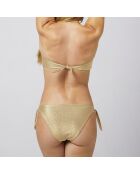 Haut de maillot de bain Julie doré