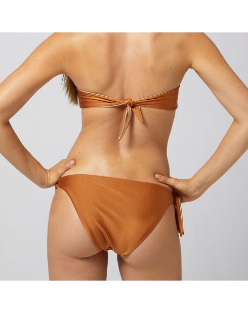 Haut de maillot de bain Julie bronze