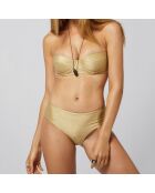 Haut de maillot de bain Kandi doré
