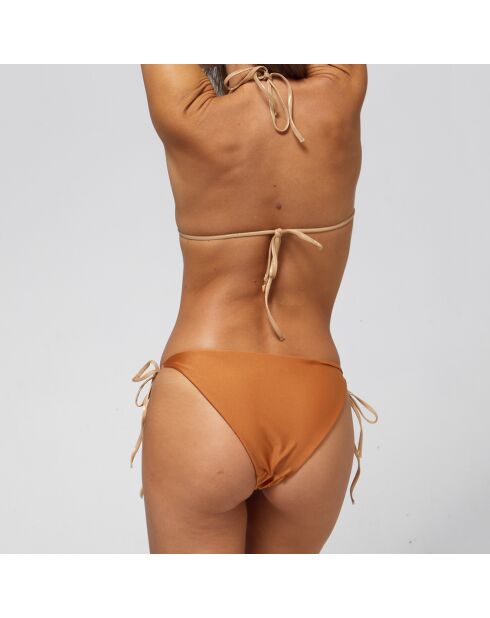 Kate Badeanzugoberteil in Bronze