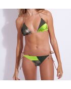 Bas de maillot de bain Katy jaune fluo