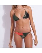 Bas de maillot de bain Katy orange fluo