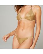 Pantalones de baño Lisa en beige/dorado