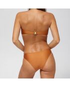 Haut de maillot de bain Shiraz bronze