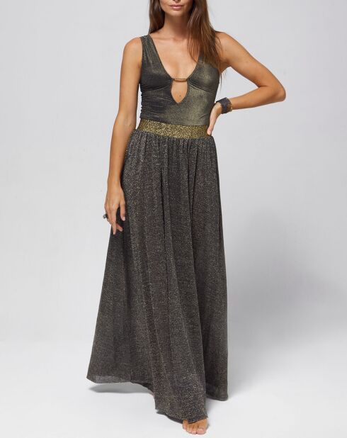 Schwarzer Zigeunerrock