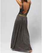 Schwarzer Zigeunerrock