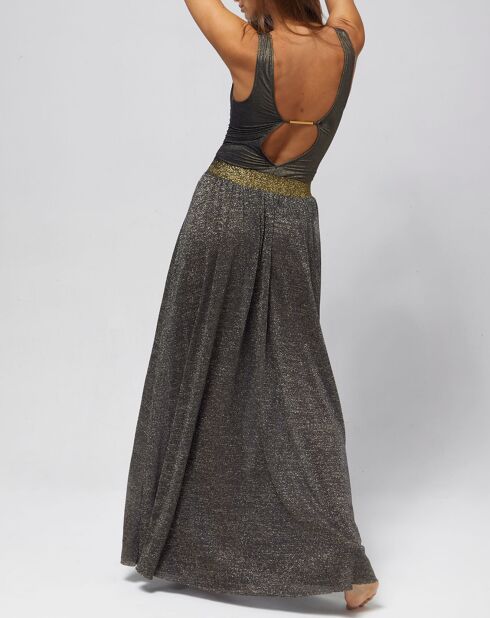 Schwarzer Zigeunerrock