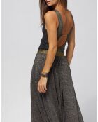 Schwarzer Zigeunerrock