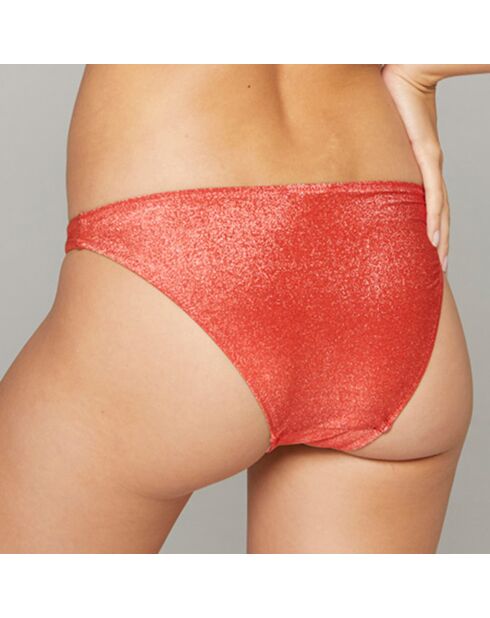 Bas de maillot de bain Camil rouge