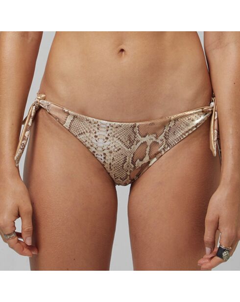 Bas de maillot de bain Julie marron