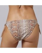 Bas de maillot de bain Julie marron