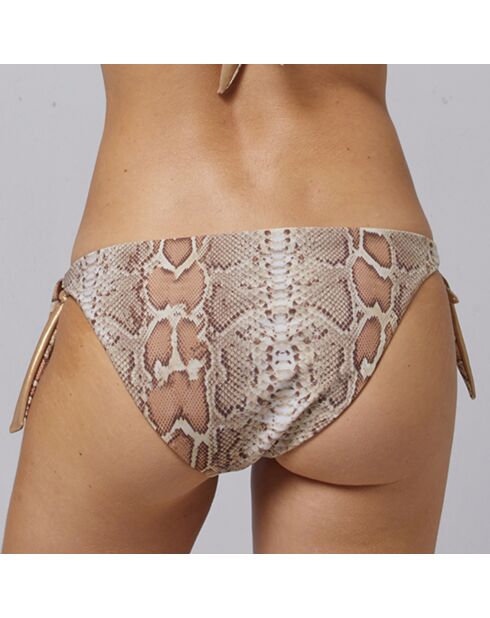 Bas de maillot de bain Julie marron
