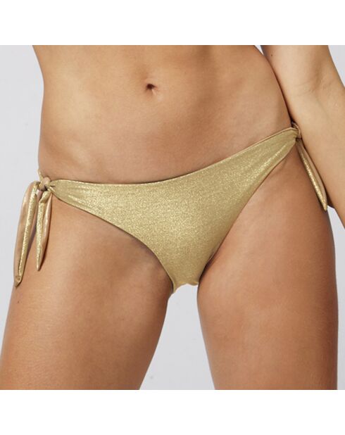 Bas de maillot de bain Julie doré