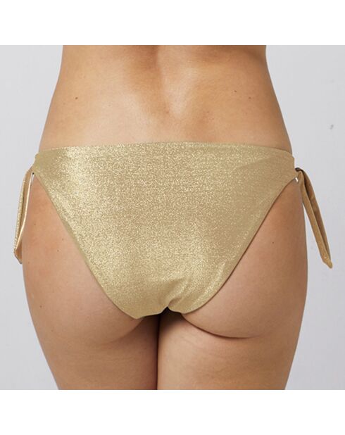 Bas de maillot de bain Julie doré