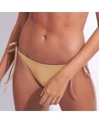 Bas de maillot de bain Kate doré