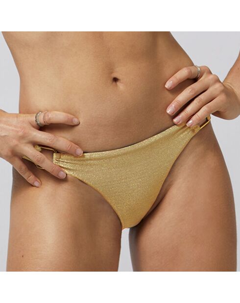 Bas de maillot de bain Shiraz doré