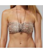 Braunes Badeanzugoberteil Julie