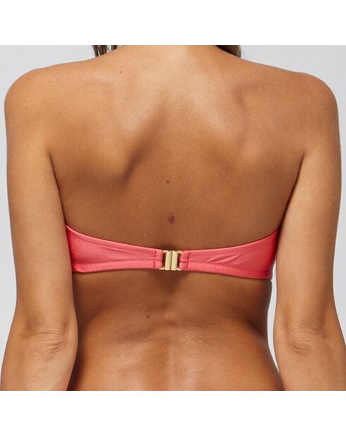 Rosafarbenes Bikinioberteil Kandi