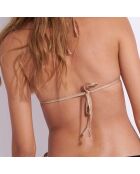 Haut de maillot de bain Katy orange fluo