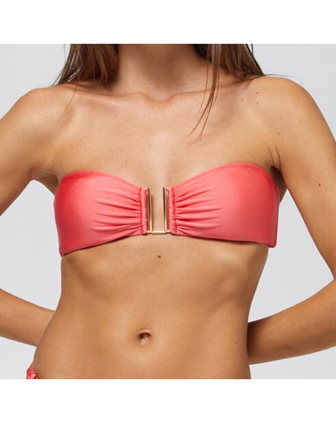 Haut de maillot de bain Shiraz rose