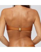 Haut de maillot de bain Shiraz bronze
