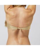Haut de maillot de bain Julie doré