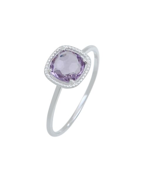 Bague en Argent & Quartz