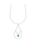 Collier en Argent & Cristal
