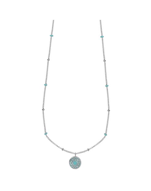 Collier en Argent & Email