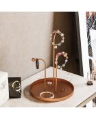 Accessoire décoratif en métal cuivre -  D.20.5 cm
